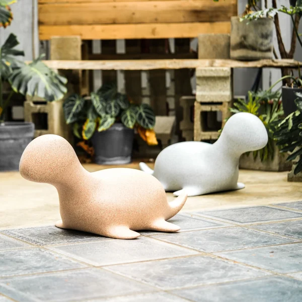 Charlie Footstool 傢飾 - 石紋：圖片 5